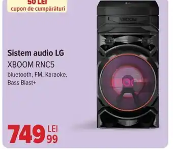 Carrefour Sistem audio LG XBOOM RNC5 Ofertă