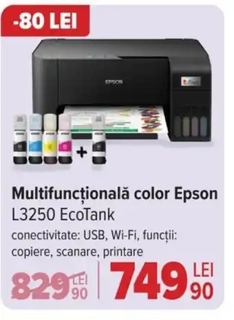 Carrefour Multifuncțională color Epson L3250 EcoTank Ofertă