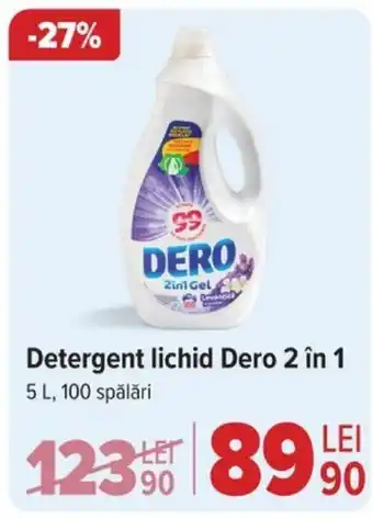 Carrefour Detergent lichid Dero 2 în 1 5L Ofertă