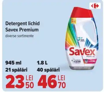 Carrefour Detergent lichid Savex Premium Ofertă