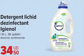 Carrefour Detergent lichid dezinfectant Igienol 1.8L Ofertă