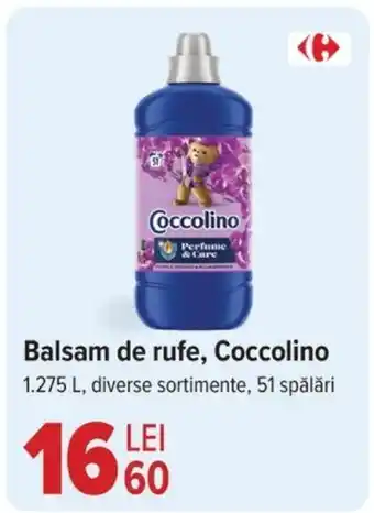 Carrefour Balsam de rufe, Coccolino 1.275 L Ofertă