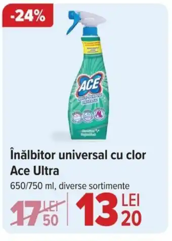 Înălbitor universal cu clor Ace Ultra