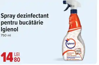 Carrefour Spray dezinfectant pentru bucătărie Igienol Ofertă