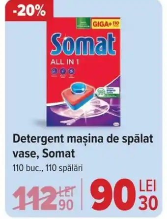 Carrefour Detergent maşina de spălat vase, Somat Ofertă
