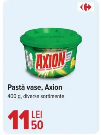 Pastǎ vase, Axion