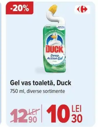 Carrefour Gel vas toaletă, Duck Ofertă