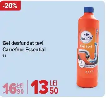 Carrefour Gel desfundat ţevi Carrefour Essential Ofertă