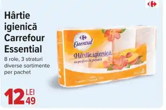 Carrefour Hârtie igienică Carrefour Essential Ofertă