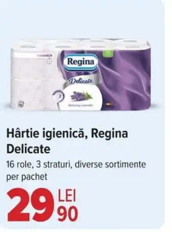 Carrefour Hârtie igienică, Regina Delicate Ofertă