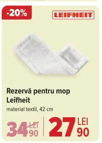 Carrefour Rezervă pentru mop Leifheit Ofertă