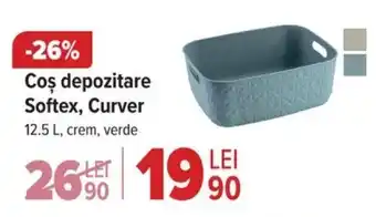 Coş depozitare Softex, Curver 12.5L