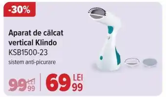 Aparat de călcat vertical Klindo