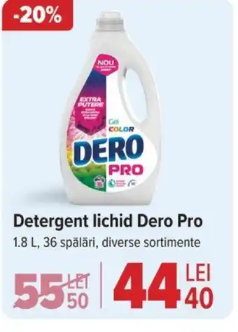 Carrefour Detergent lichid Dero Pro Ofertă