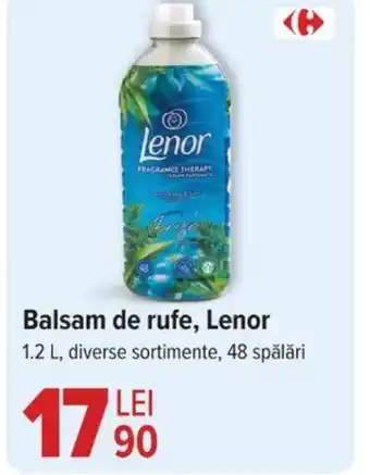 Carrefour Balsam de rufe, Lenor Ofertă