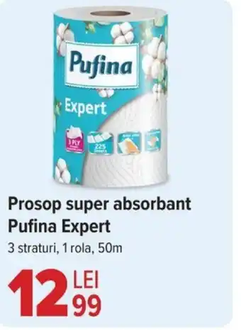 Carrefour Prosop super absorbant Pufina Expert Ofertă