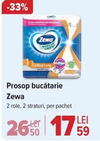 Carrefour Prosop bucătarie Zewa Ofertă