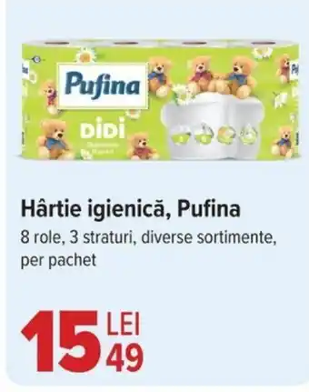 Carrefour Hârtie igienică, Pufina Ofertă
