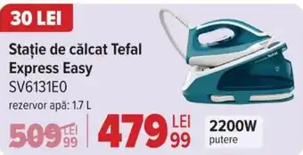 Carrefour Staţie de călcat Tefal Express Easy SV6131E0 Ofertă