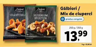 Lidl Gălbiori / Mix de ciuperci Ofertă
