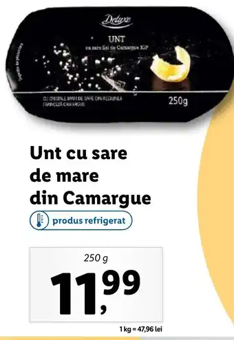 Lidl Unt cu sare de mare din Camargue Ofertă