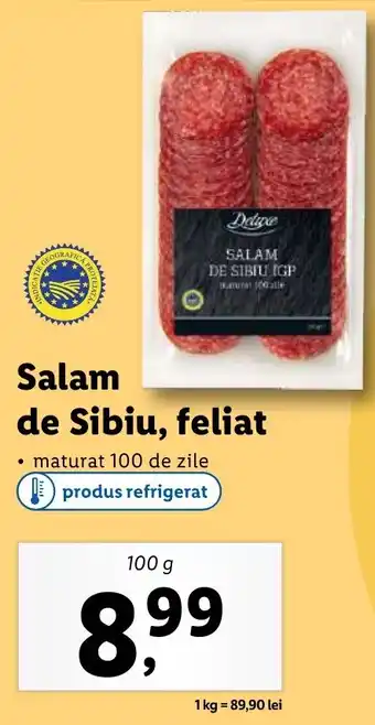 Lidl Salam de Sibiu, feliat Ofertă