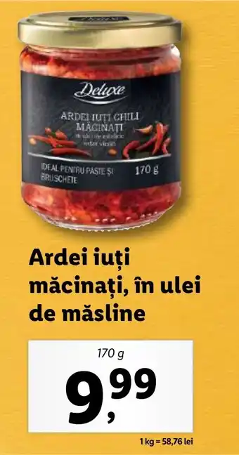 Lidl Ardei iuți măcinați, în ulei de măsline Ofertă