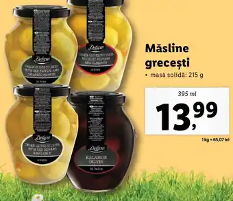 Lidl Măsline greceşti Ofertă