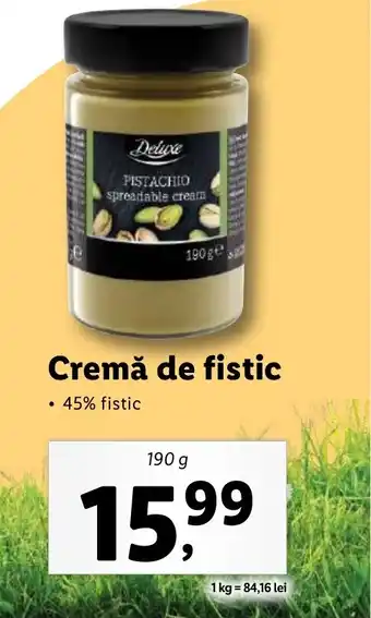 Lidl Cremă de fistic Ofertă
