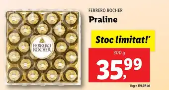 Lidl FERRERO ROCHER Praline Ofertă
