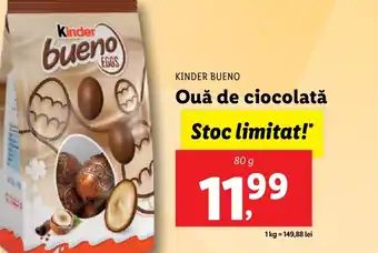 Lidl KINDER BUENO Ouă de ciocolată Ofertă