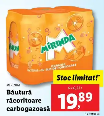 Lidl MIRINDA Băutură răcoritoare carbogazoasă Ofertă
