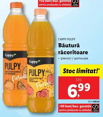 Lidl CAPPY PULPY Băutură răcoritoare Ofertă