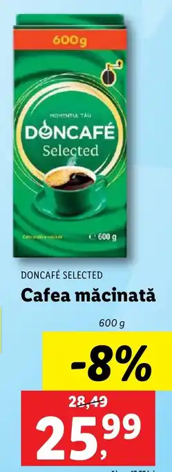 Lidl DONCAFÉ SELECTED Cafea măcinată Ofertă