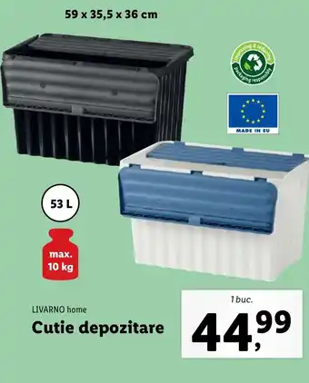 Lidl LIVARNO home Cutie depozitare Ofertă