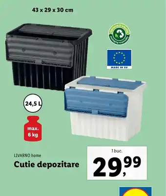 Lidl LIVARNO home Cutie depozitare Ofertă