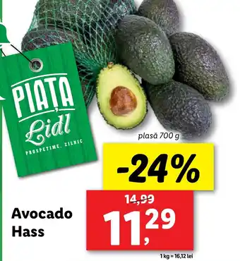 Lidl Avocado Hass Ofertă