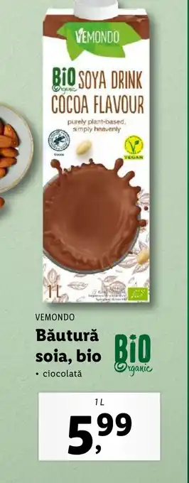 VEMONDO Băutură soia, bio 1L