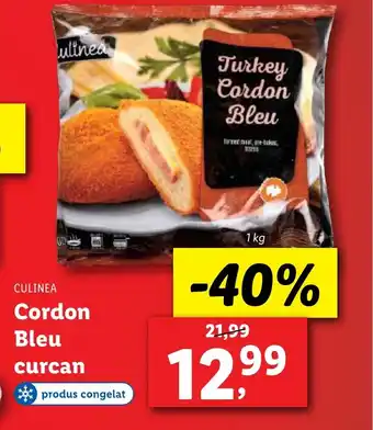 Lidl CULINEA Cordon Bleu curcan Ofertă