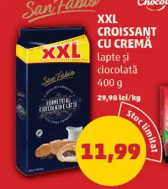 Penny XXL CROISSANT CU CREMĂ Ofertă
