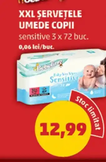 Penny XXL ȘERVEȚELE UMEDE COPII Ofertă