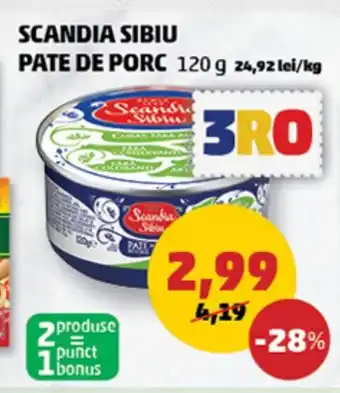 SCANDIA SIBIU PATE DE PORC