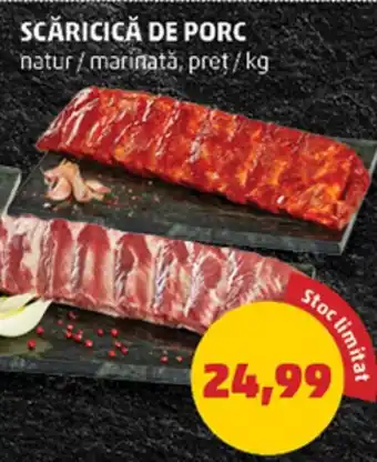 Penny SCĂRICICĂ DE PORC Ofertă