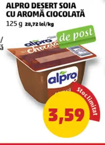 Penny ALPRO DESERT SOIA CU AROMĂ CIOCOLATĂ Ofertă