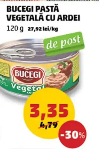 Penny BUCEGI PASTĂ VEGETALĂ CU ARDEI Ofertă