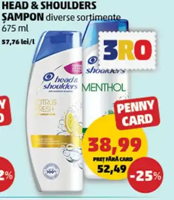 HEAD & SHOULDERS ȘAMPON