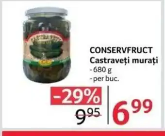 Selgros CONSERVFRUCT Castraveţi murați Ofertă