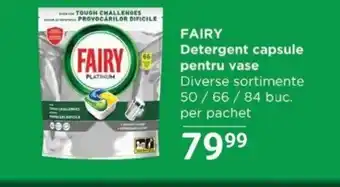 Selgros FAIRY Detergent capsule pentru vase Ofertă