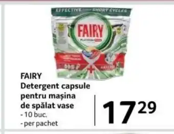 Selgros FAIRY Detergent capsule pentru mașina de spălat vase Ofertă