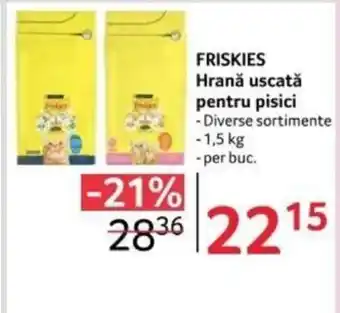 Selgros FRISKIES Hrană uscată pentru pisici Ofertă